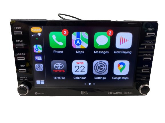 OEM CarPlay & Android Auto Entune 2.0 to 3.0 Upgrade for 2016-2019 Toyota Tacoma - Ensight Automotive Solutions -