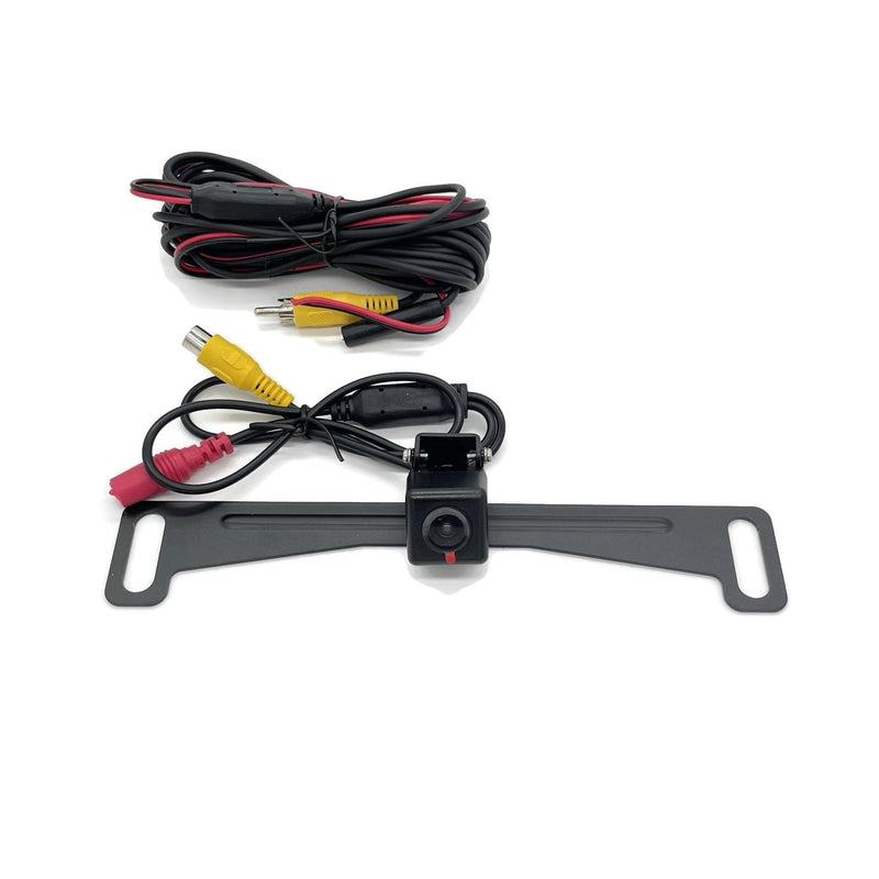 Universal License Plate Reverse Backup Parking Rear View Camera w/ DYNAMIC Parking lines (Unique) - Ensight Automotive Solutions -