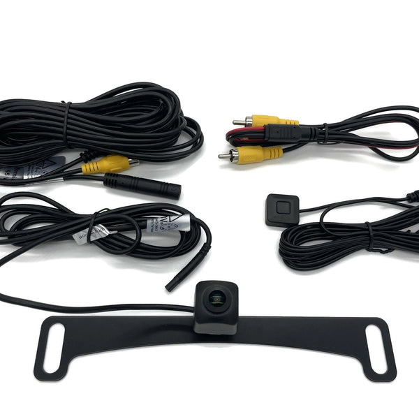 Universal License Plate Reverse Backup Parking Rear View Camera w/ Multi View Capabilities - Ensight Automotive Solutions -